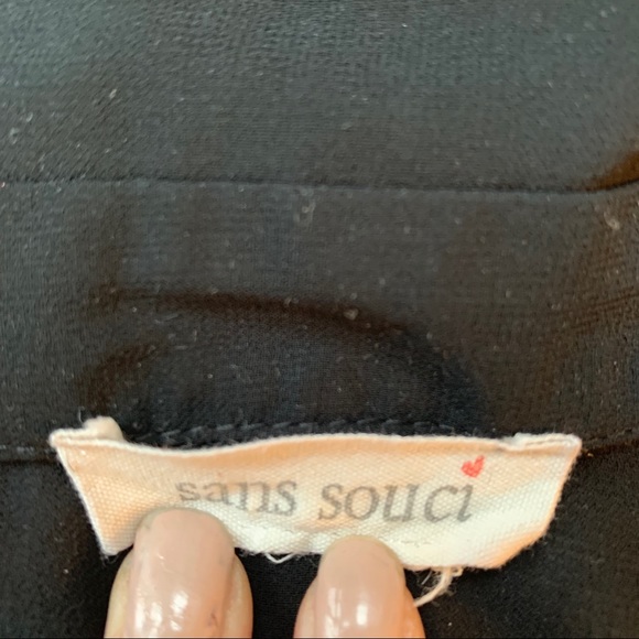 💘 SAN SOUCI SHORT SLEEVE CHIFFON BLOUSE - Picture 4 of 4